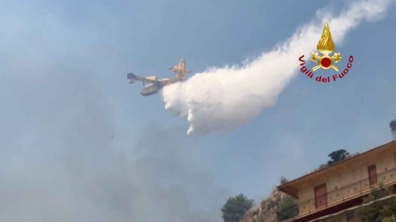 ტყის ხანძარი იტალიაში
