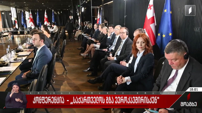 კონფერენცია - „საქართველოს გზა ევროკავშირისკენ“
