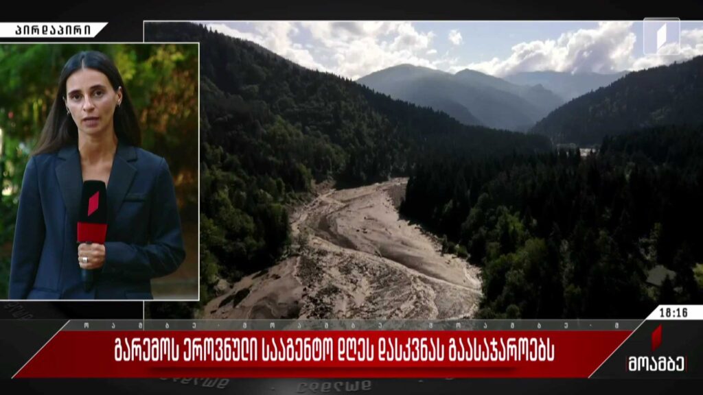 გარემოს ეროვნული სააგენტო დღეს დასკვნას გაასაჯაროებს