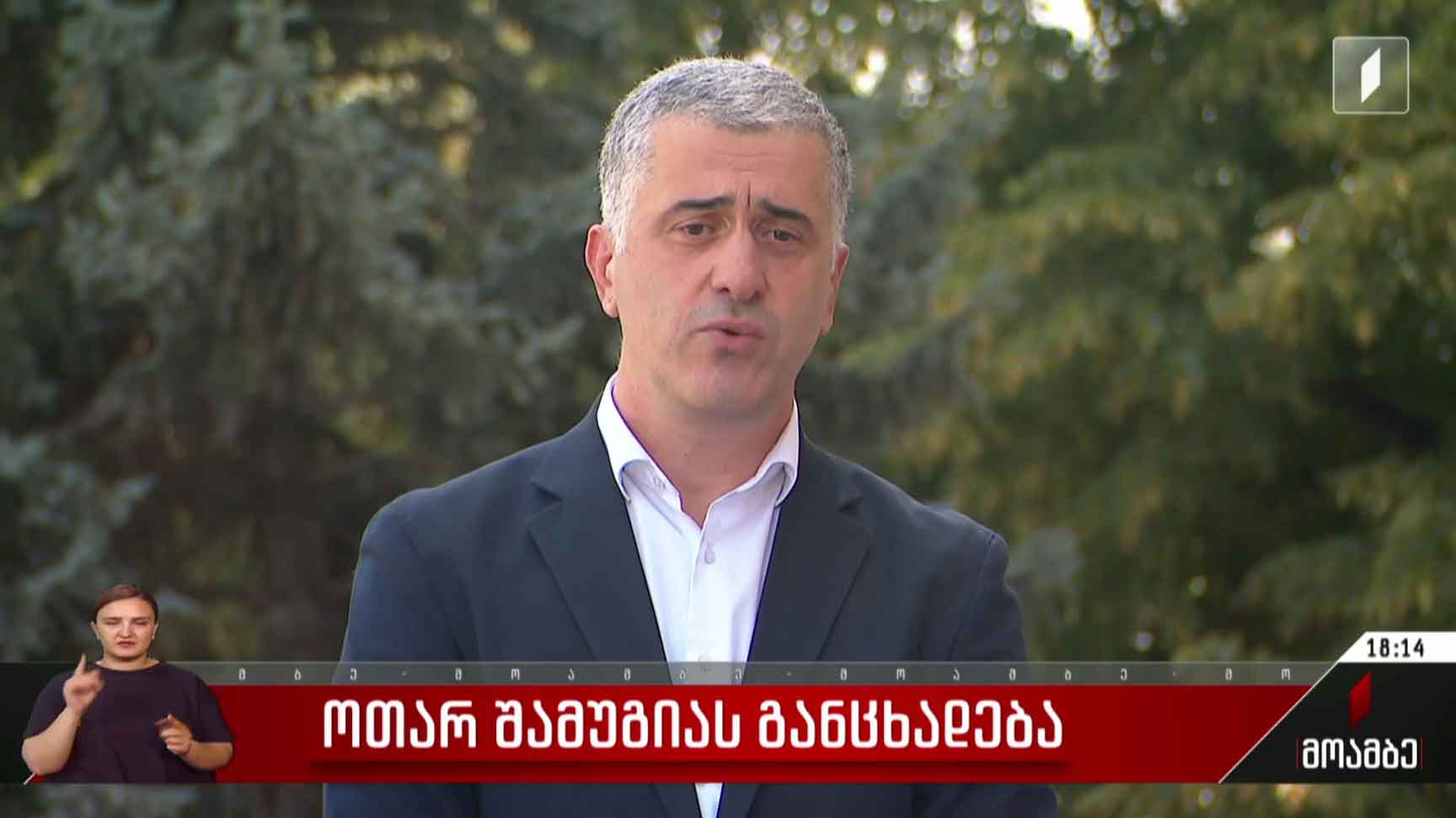 ოთარ შამუგიას განცხადება