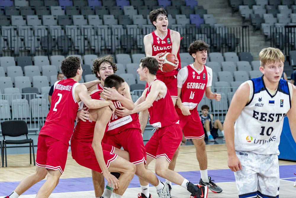 საქართველოს 16-წლამდელთა ნაკრები ევრობასკეტზე ხორვატიას შეხვდება - გამარჯვებული A დივიზიონის საგზურს მიიღებს #1TVSPORT