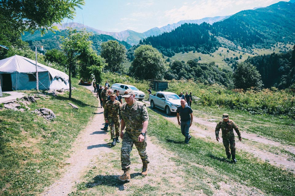 ვახტანგ გომელაური მამისონის სასაზღვრო სექტორში იმყოფებოდა