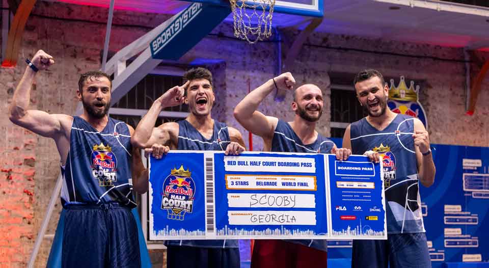 3x3-ზე კალათბურთი | Red Bull Half Court-ის საქართველოს შესარჩევის გამარჯვებული გუნდი Scooby გახდა [ვიდეო] #1TVSPORT