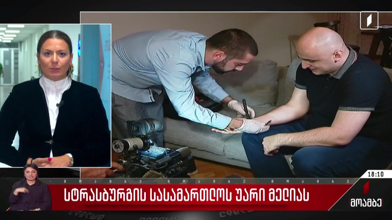 სტრასბურგის სასამართლოს უარი მელიას