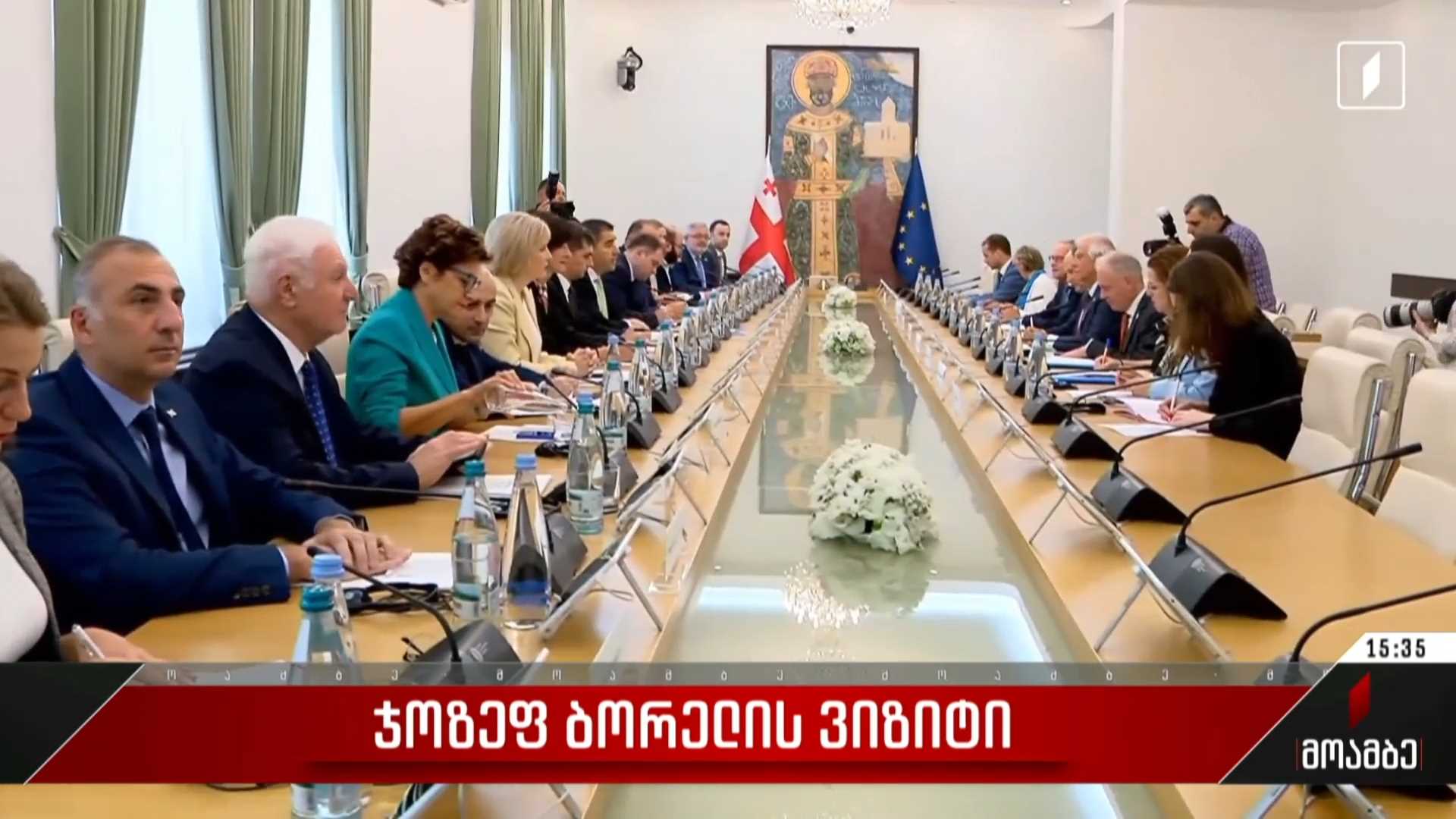 ჯოზეფ ბორელის ვიზიტი