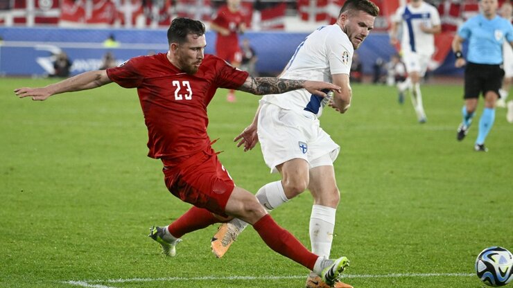 დანიამ ფინეთში მნიშვნელოვანი სამი ქულა აიღო - ევრო2024-ის შესარჩევი, H ჯგუფი [ვიდეო] #1TVSPORT