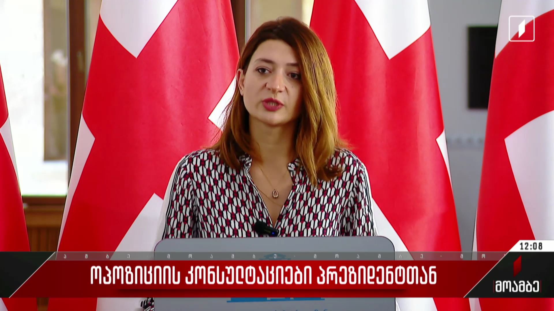 ოპოზიციის კონსულტაციები პრეზიდენტთან