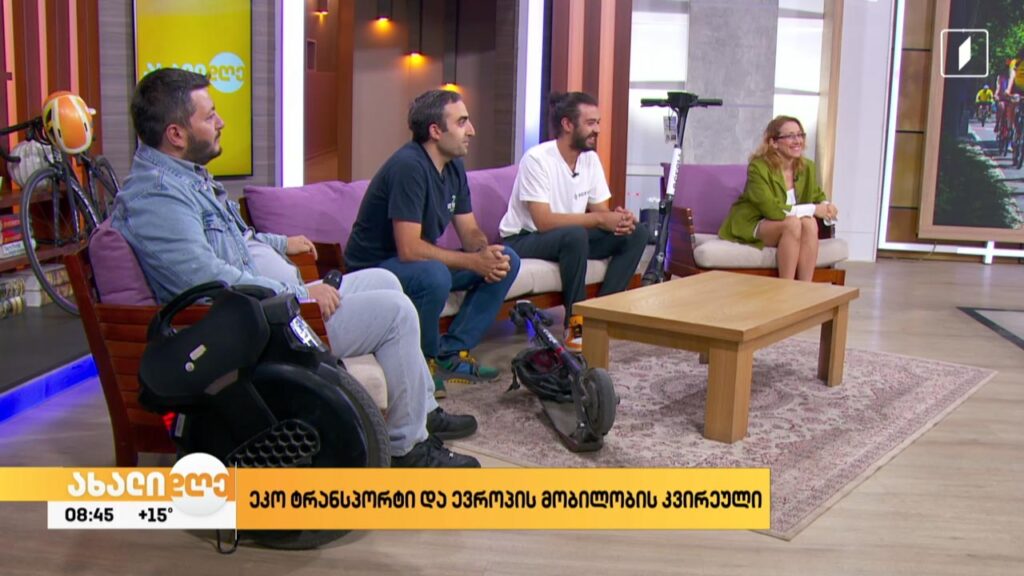 გადაადგილდი გამონაბოლქვის გარეშე – 16-22 სექტემბერს თბილისში ევროპული მობილობის კვირეული გაიმართება