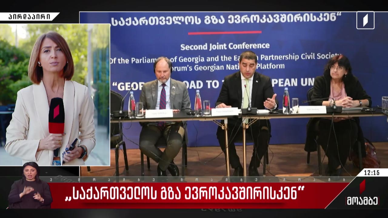 „საქართველოს გზა ევროკავშირისკენ“ - კონფერენცია თბილისში