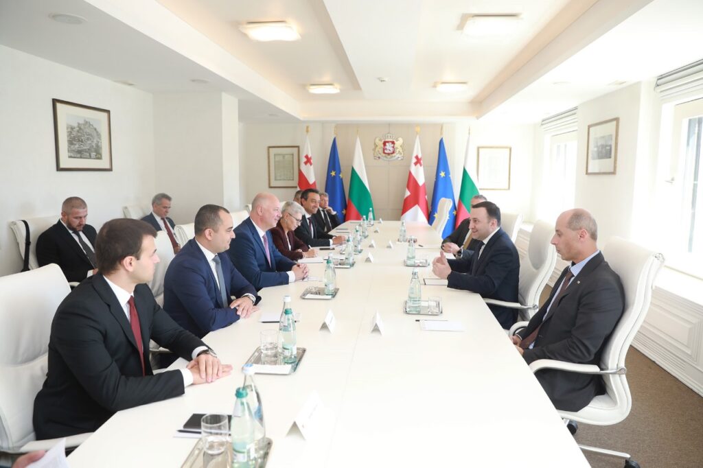 ირაკლი ღარიბაშვილი ბულგარეთის რესპუბლიკის ეროვნული ასამბლეის თავმჯდომარეს შეხვდა