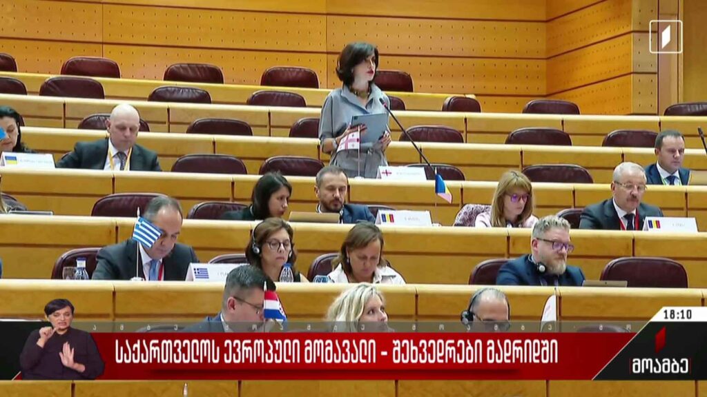 საქართველოს ევროპული მომავალი – შეხვედრები მადრიდში