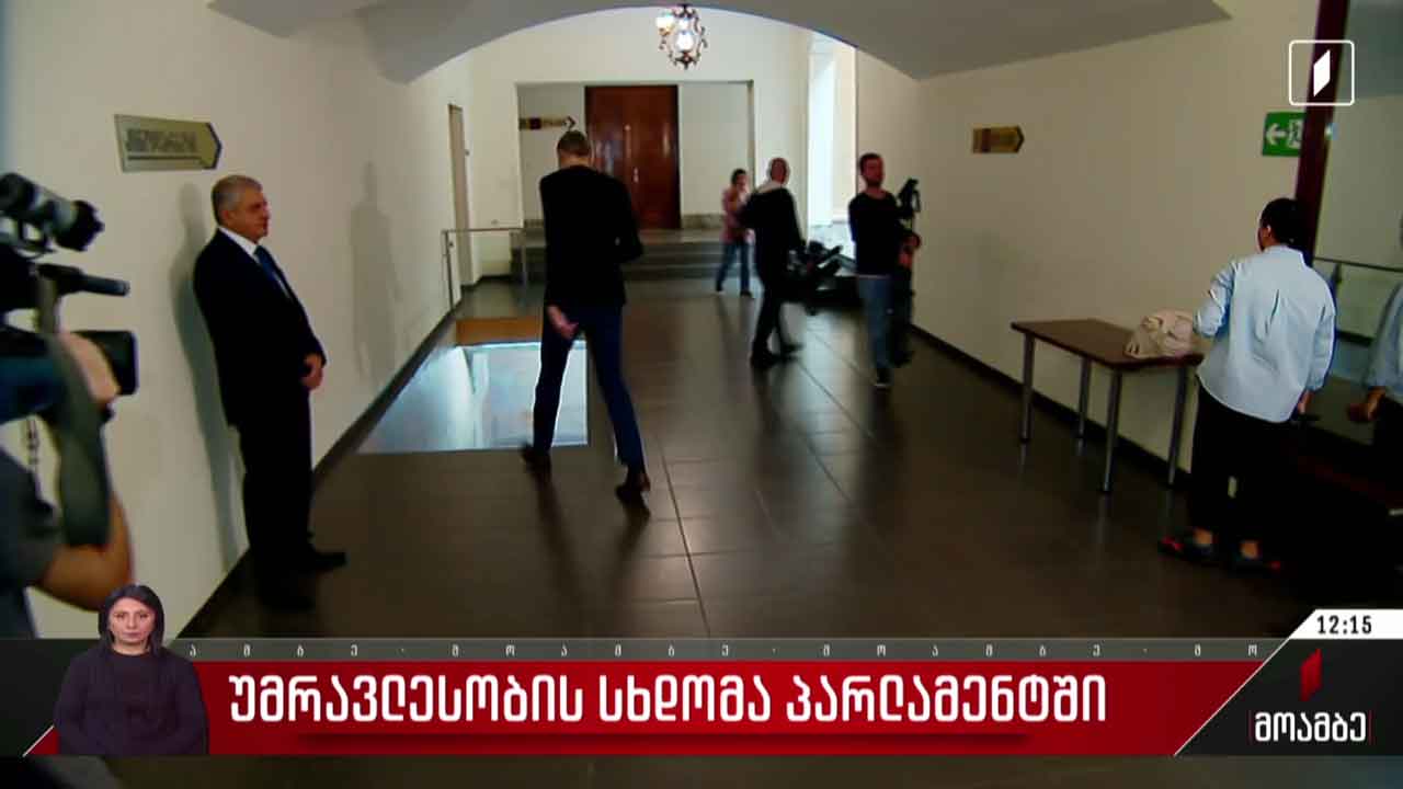 უმრავლესობის სხდომა პარლამენტში