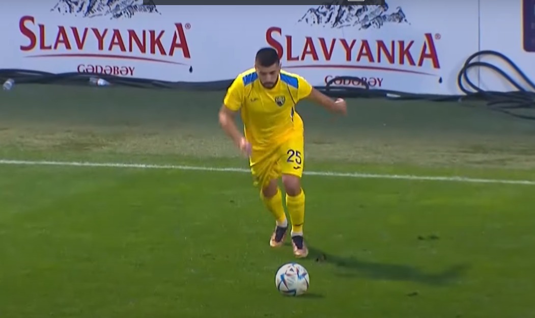 გიორგი პაპუნაშვილმა აზერბაიჯანის ჩემპიონატში სადებიუტო გოლი 40 მეტრიდან გაიტანა [ვიდეო] #1TVSPORT