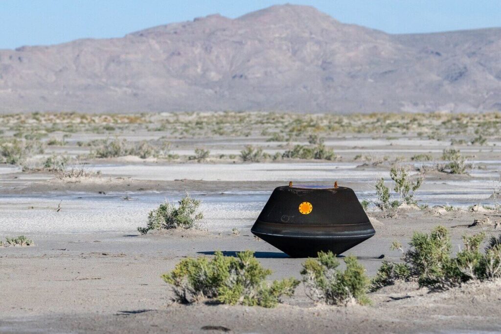 NASA-ს ხომალდმა დედამიწაზე შორეული ასტეროიდის ნიმუშები ჩამოიტანა — #1tvმეცნიერება