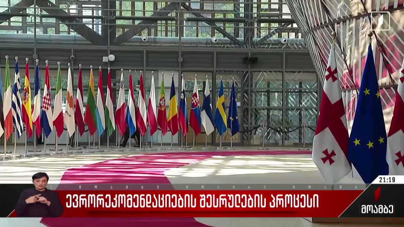 ევრორეკომენდაციების შესრულების პროცესი