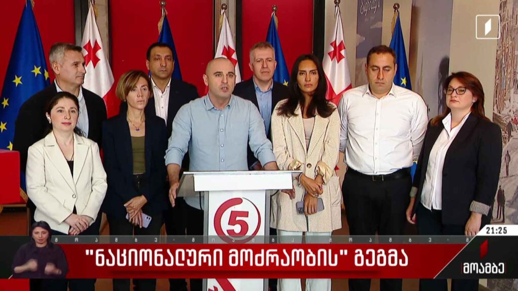 „ნაციონალური მოძრაობის“ გეგმა