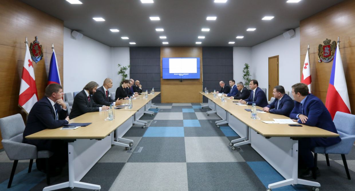 საქართველოს შინაგან საქმეთა სამინისტროს ჩეხეთის ეროვნული პოლიციის ორგანიზებულ დანაშაულთან ბრძოლის სააგენტოს დელეგაცია ეწვია