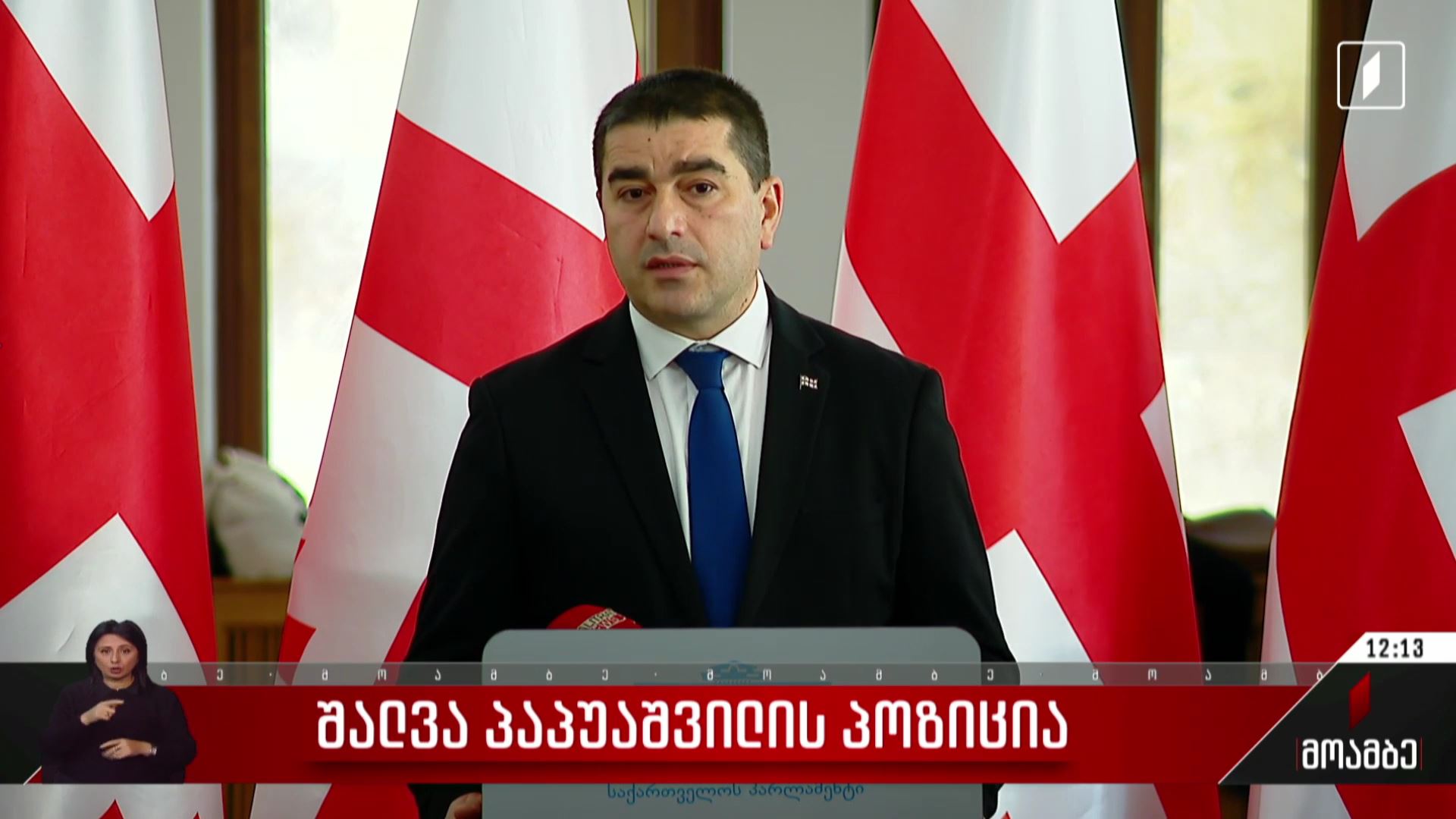 შალვა პაპუაშვილის პოზიცია