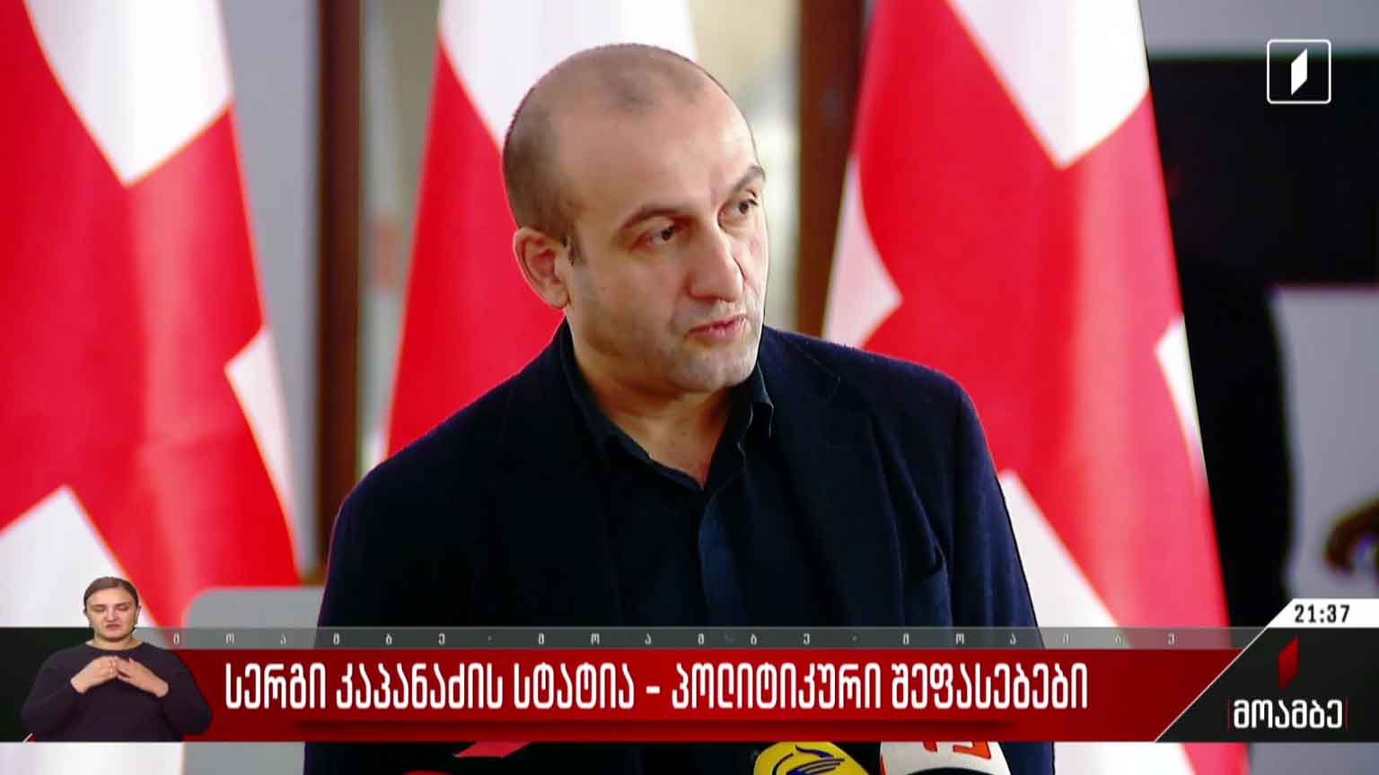 სერგი კაპანაძის სტატია - პოლიტიკური შეფასებები
