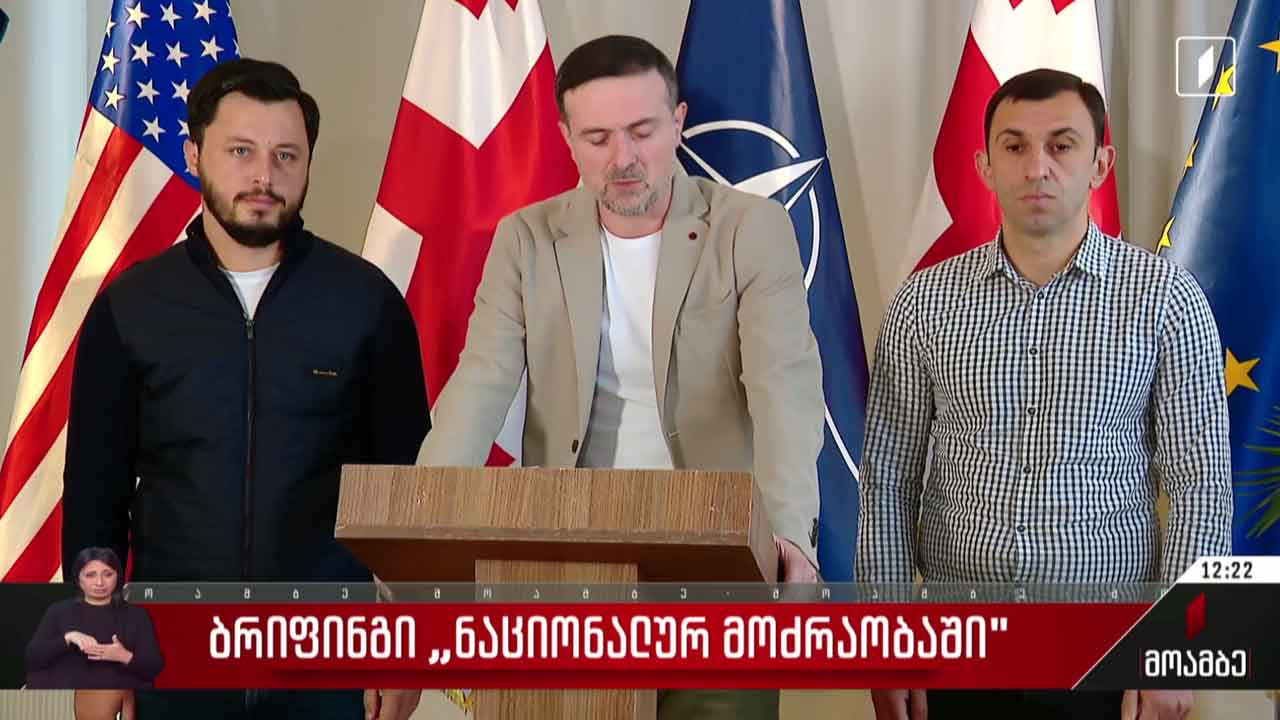 ბრიფინგი „ნაციონალურ მოძრაობაში“