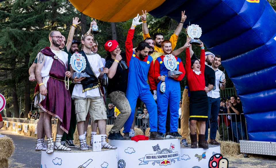 Red Bull Soapbox Race-ის გამარჯვებული გუნდი Tech Crush-ი გახდა #1TVSPORT