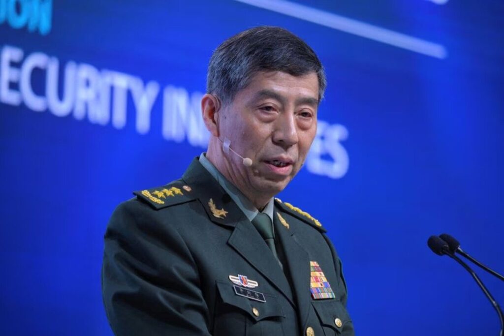 ჩინეთის თავდაცვის მინისტრი ლი შანფუ თანამდებობიდან გაათავისუფლეს