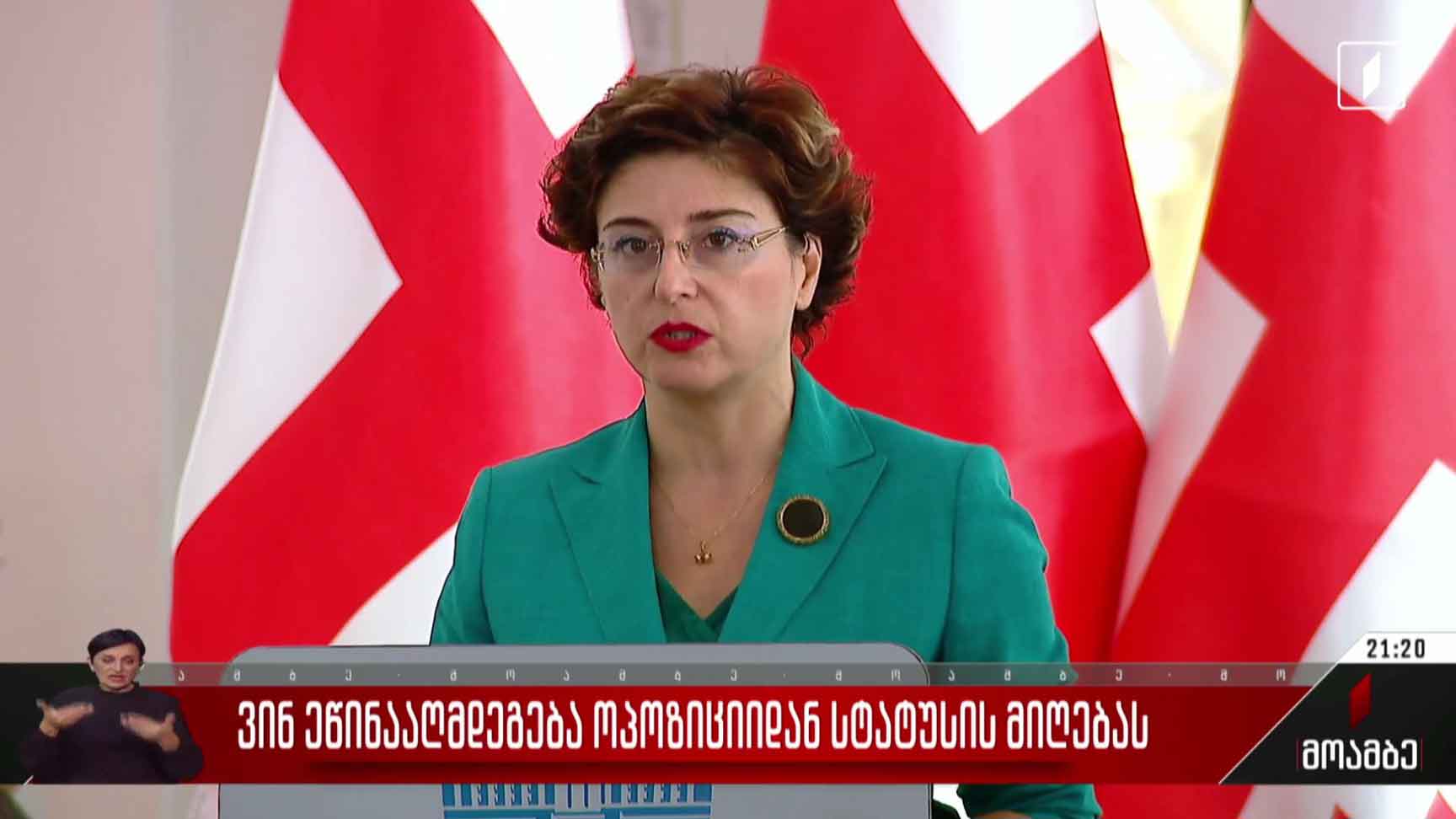 ვინ ეწინააღმდეგება ოპოზიციიდან სტატუსის მიღებას