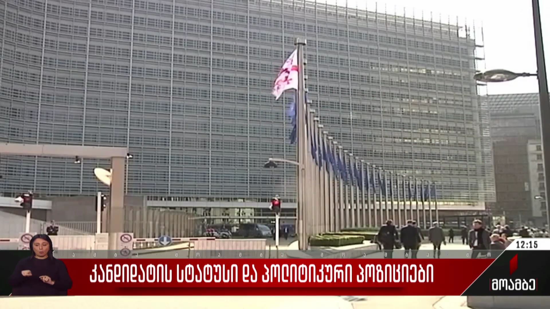 კანდიდატის სტატუსი და პოლიტიკური პოზიციები