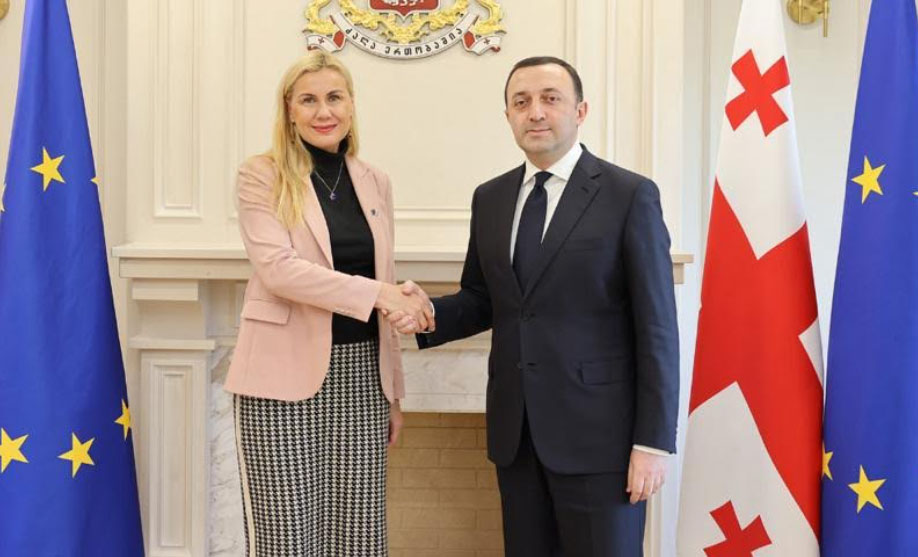 ირაკლი ღარიბაშვილი ენერგეტიკის საკითხებში ევროკომისარს შეხვდა