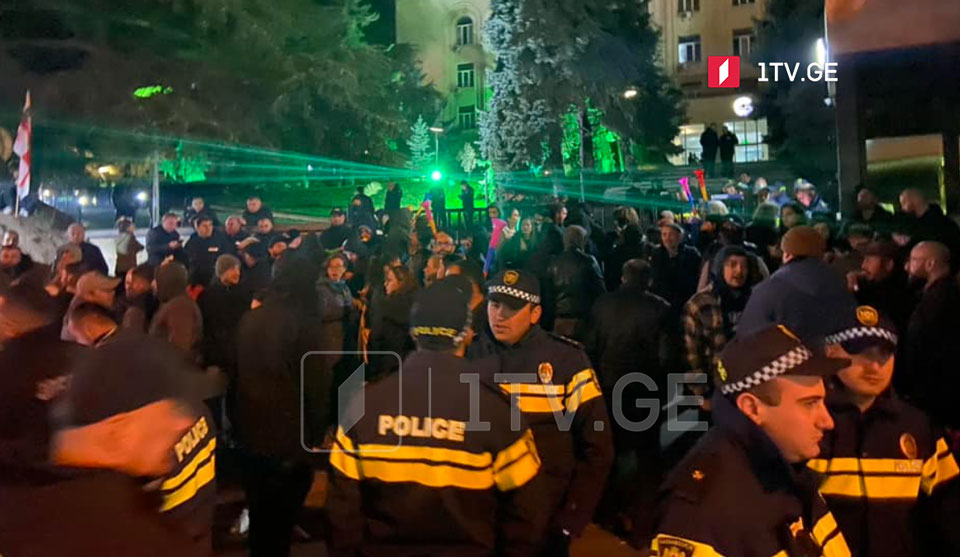 გარემოს დაცვისა და სოფლის მეურნეობის სამინისტროსთან მოძრაობა „რიონის ხეობის მცველები“ აქციას მართავენ