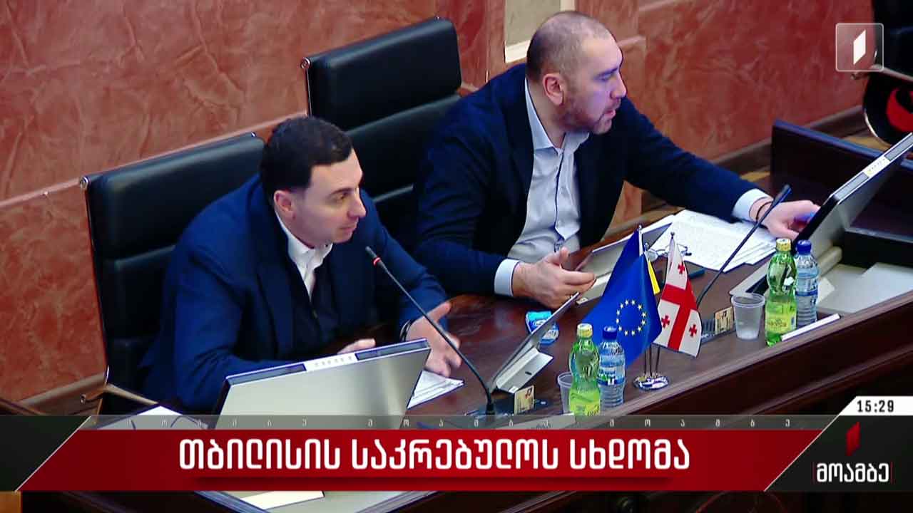 თბილისის საკრებულოს სხდომა