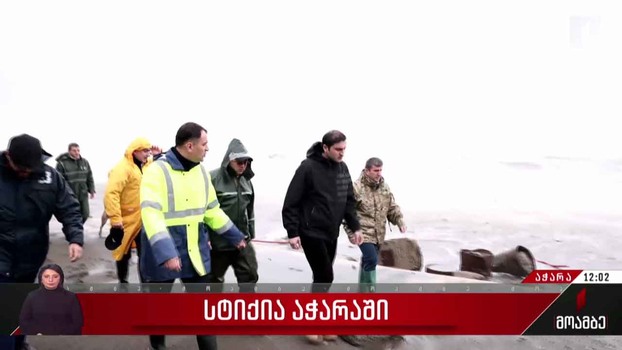 შტორმის შედეგად მიყენებულ ზარალს სპეციალური კომისია შეისწავლის