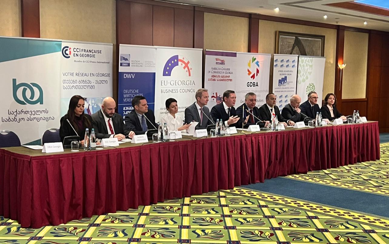 საქართველოში მოქმედი 14 ბიზნესასოციაცია ევროკავშირს საქართველოსთვის კანდიდატის სტატუსის მინიჭების თხოვნით მიმართავს