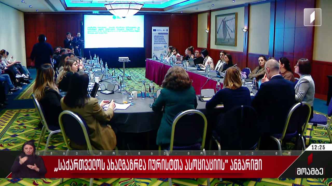 ახალგაზრდა იურისტთა ასოციაციის ანგარიში