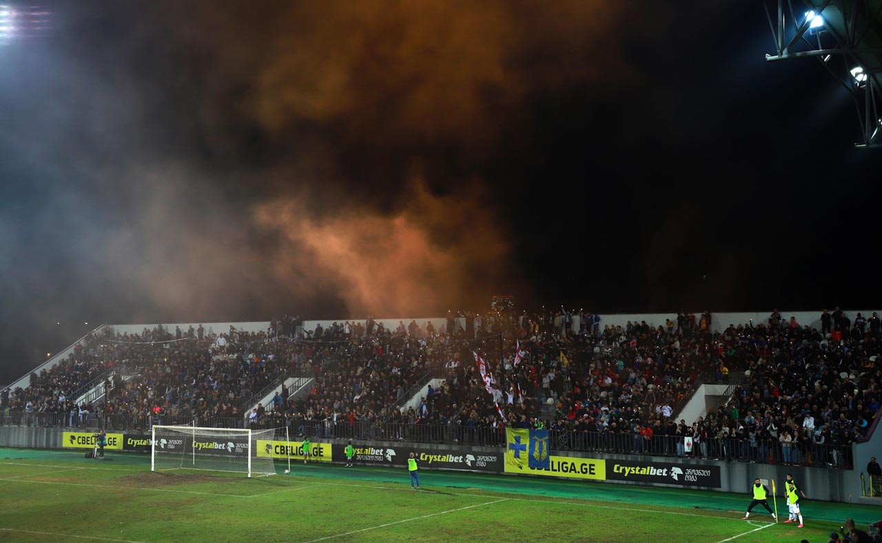 ფოთის „კოლხეთი“ „გარეჯთან“ მატჩზე გულშემატკივრების კვოტის გაზრდას ითხოვს - გადამწყვეტ შეხვედრაზე მხოლოდ 40 ქომაგის შეშვება კატეგორიულად მიუღებელია #1TVSPORT