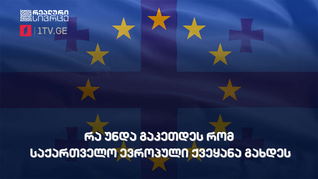 რეალური სივრცე – რა უნდა გაკეთდეს, რომ საქართველო ევროპული ქვეყანა გახდეს #LIVE