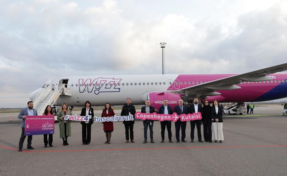ირაკლი ქარქაშაძე - მეოთხე ბაზირებული ხომალდით ქუთაისის აეროპორტი Wizz Air-ის მცირე ბაზიდან საშუალო ბაზად გადაიქცა