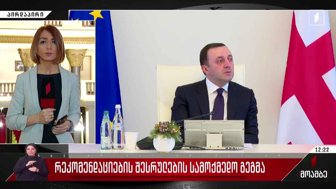 რეკომენდაციების შესრულების სამოქმედო გეგმა