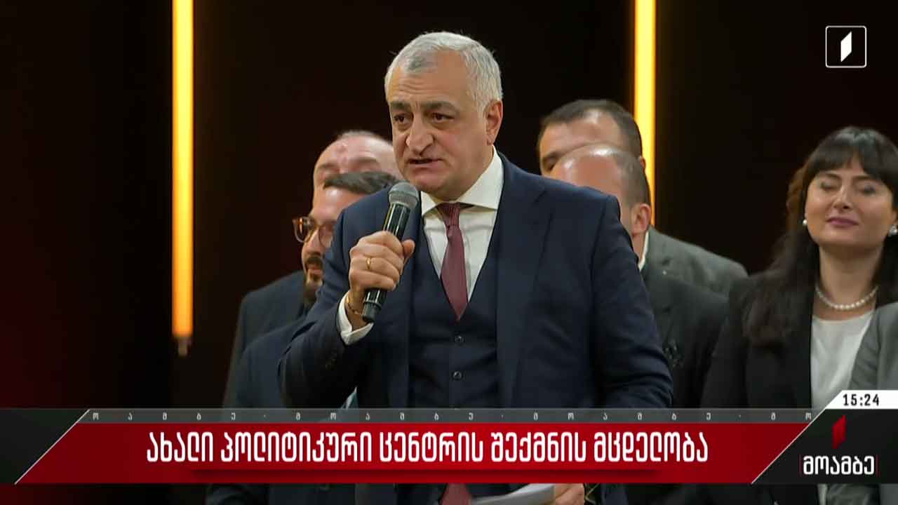 ახალი პოლიტიკური ცენტრის შექმნის მცდელობა