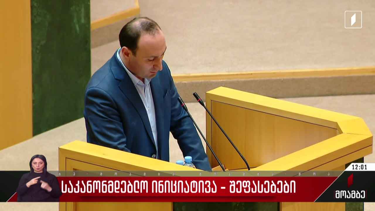 საკანონმდებლო ინიციატივა - შეფასებები