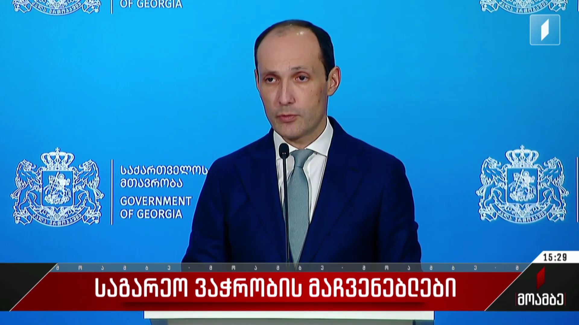 საგარეო ვაჭრობის მაჩვენებლები