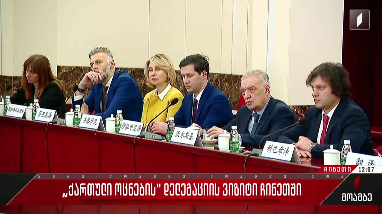 „ქართული ოცნების“ დელეგაციის ვიზიტი ჩინეთში - შეფასებები