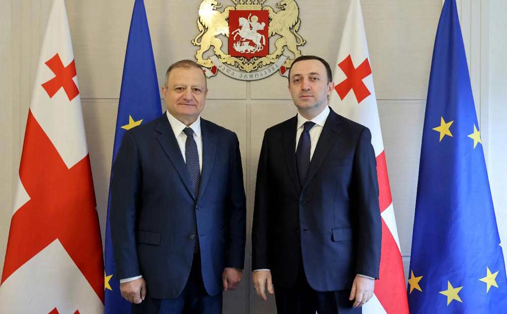 ირაკლი ღარიბაშვილი იორდანიის ჰაშიმიტურ სამეფოში საქართველოს ახლად დანიშნულ ელჩს, არჩილ ძულიაშვილს შეხვდა