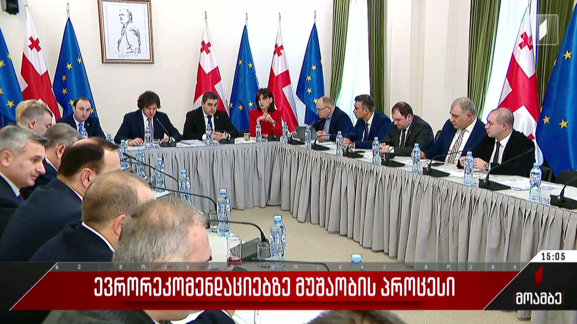 ევრორეკომენდაციებზე მუშაობის პროცესი