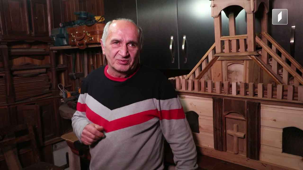 ხისგან ნაკვეთი ოცნება - გაიცანით 63 წლის უსინათლო ხელოვანი, გია ბაკურიძე აჭარიდან