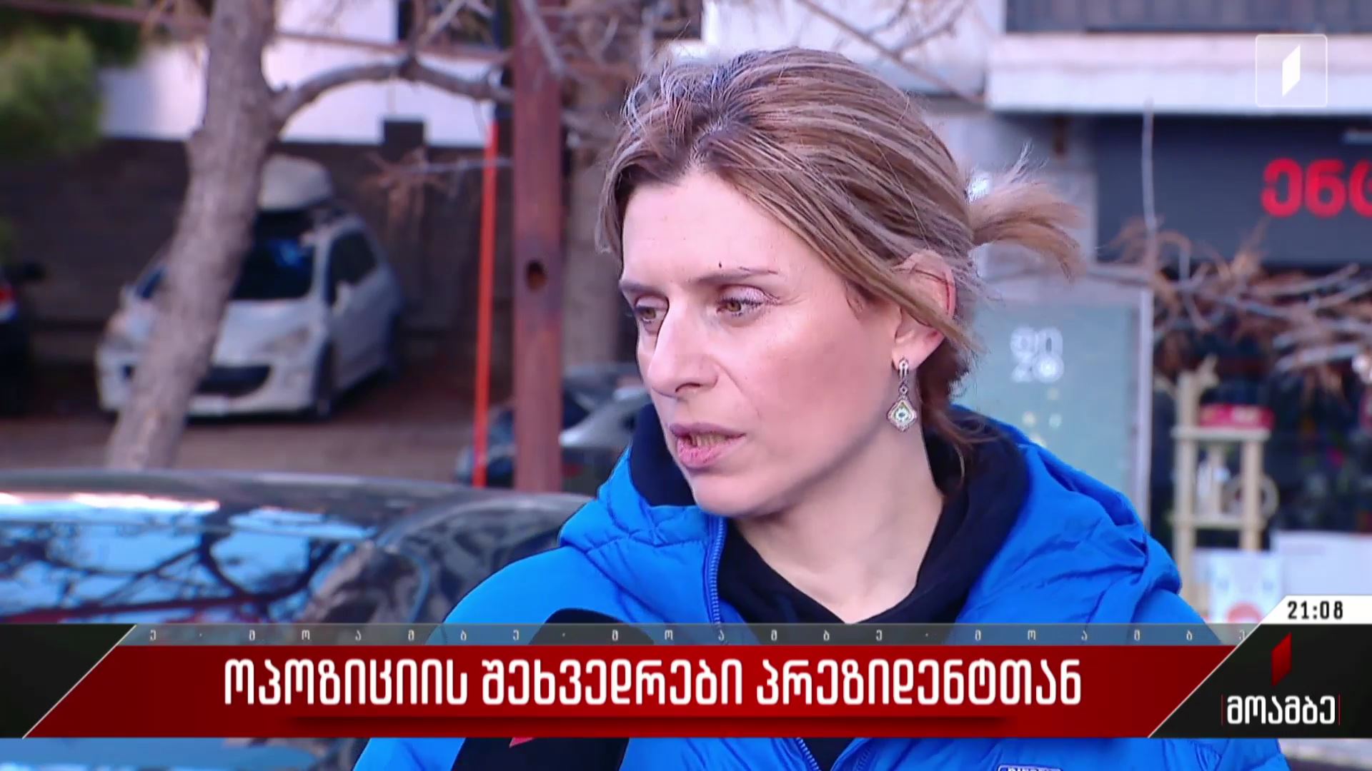ოპოზიციის შეხვედრები პრეზიდენტთან