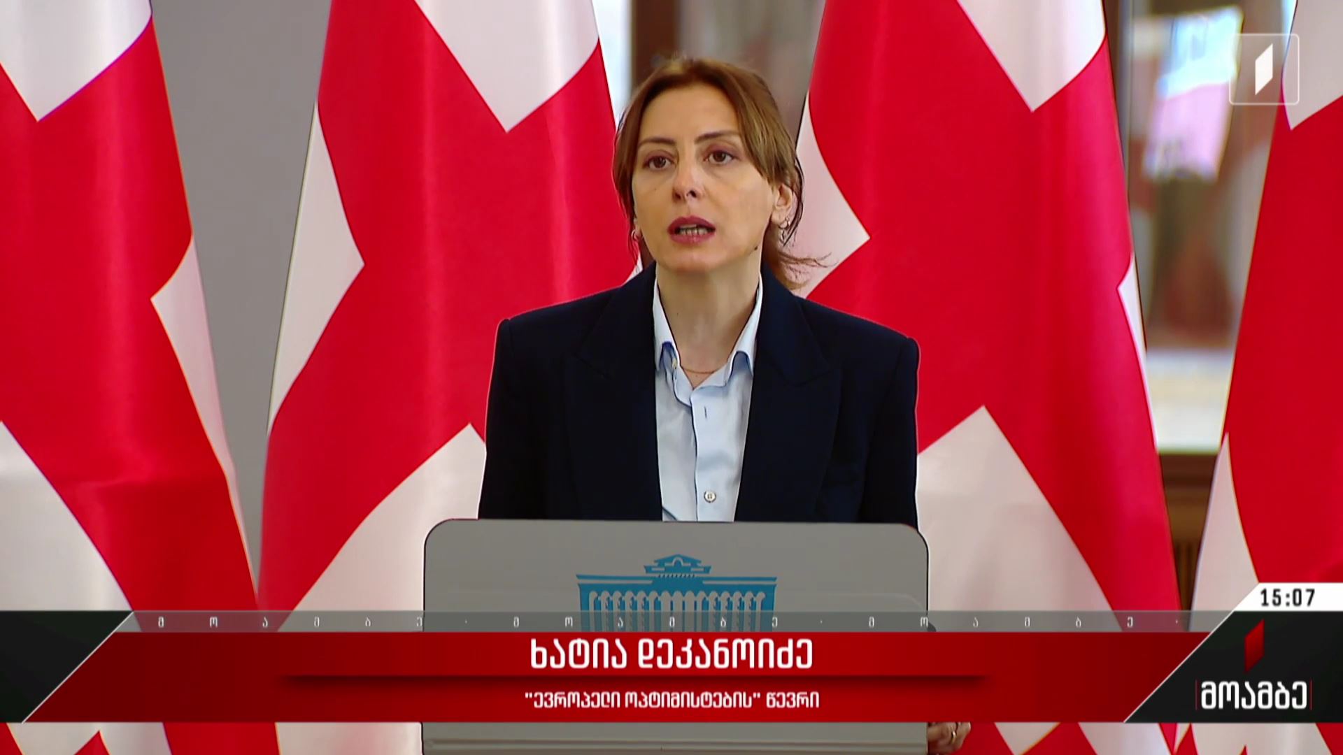 „ევროპელი ოპტიმისტების“ ბრიფინგი