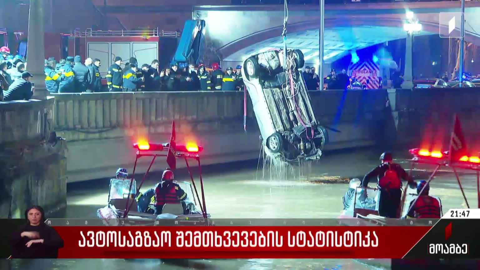 ავტოსაგზაო შემთხვევების სტატისტიკა