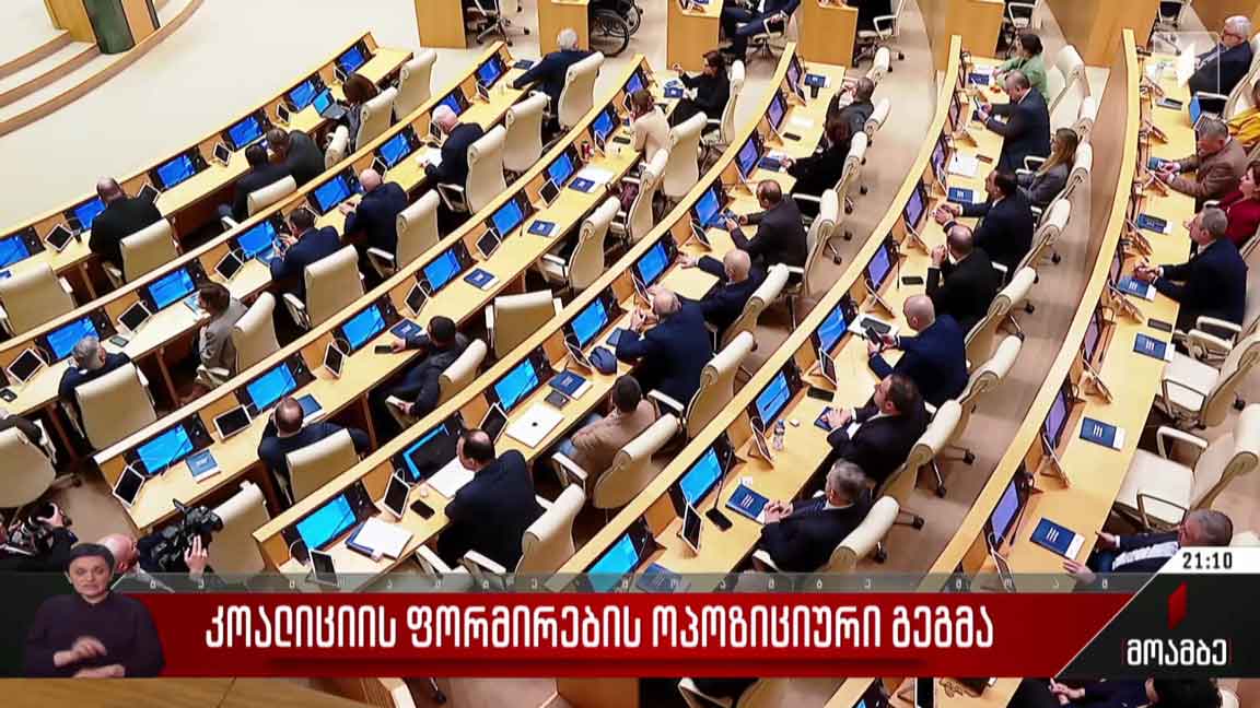 კოალიციის ფორმირების ოპოზიციური გეგმა