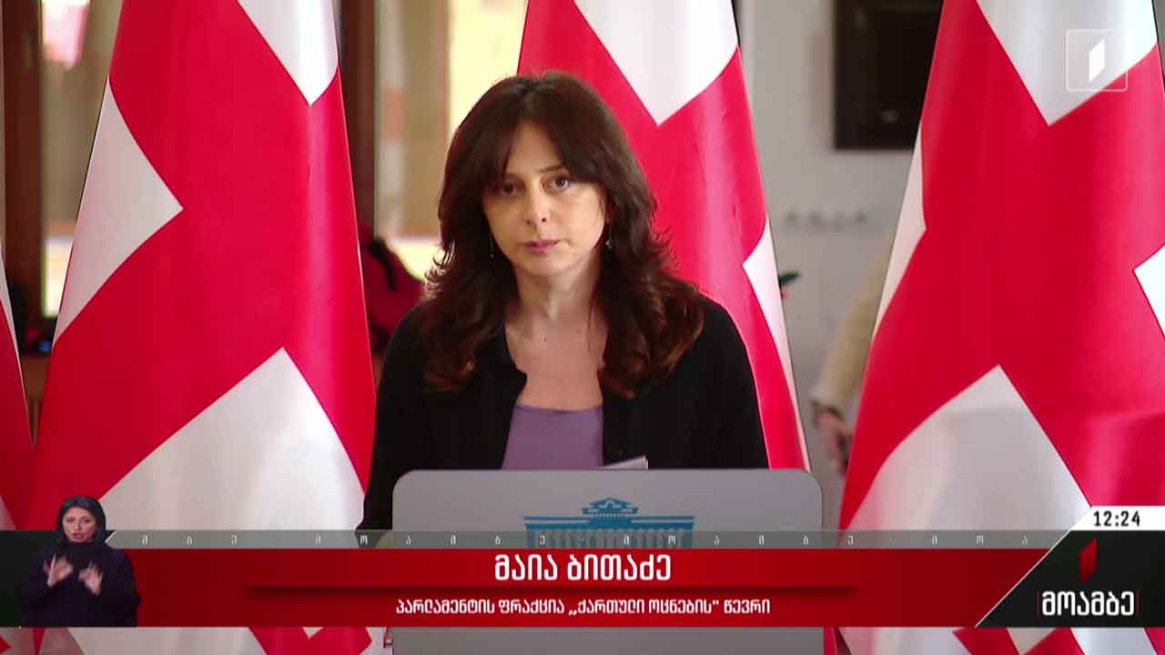 მაია ბითაძის განცხადება
